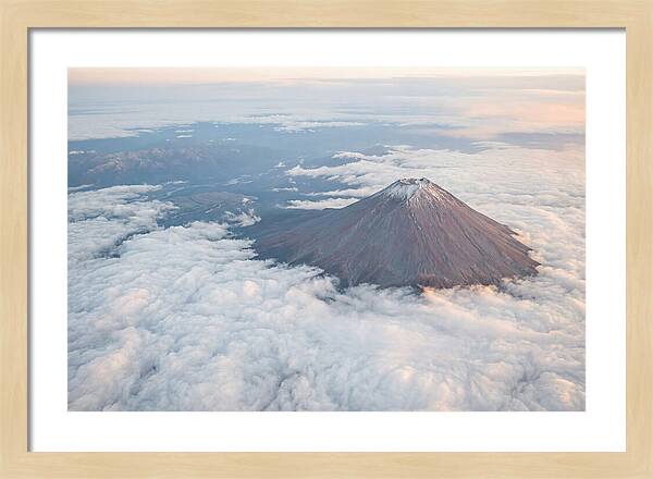 Majestic Teide Above The Clouds
