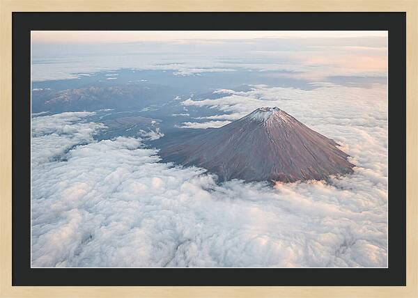 Majestic Teide Above The Clouds