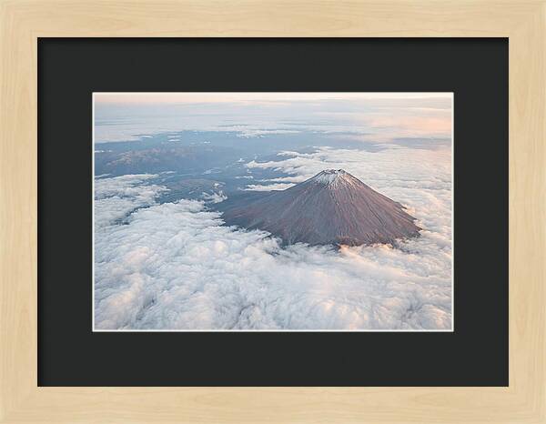 Majestic Teide Above The Clouds
