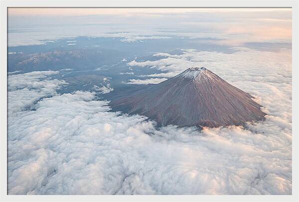 Majestic Teide Above The Clouds