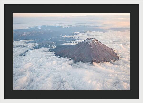 Majestic Teide Above The Clouds