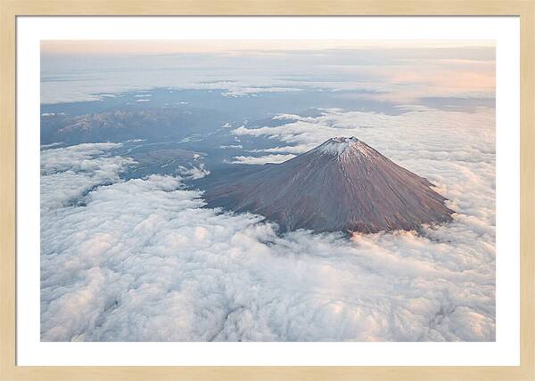 Majestic Teide Above The Clouds