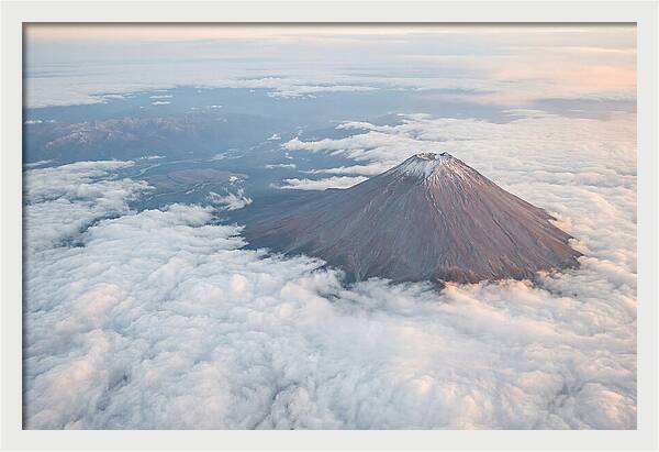 Majestic Teide Above The Clouds