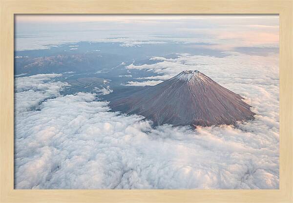 Majestic Teide Above The Clouds