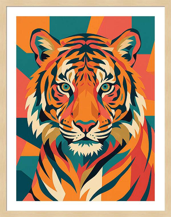 Majestic Tiger Gaze