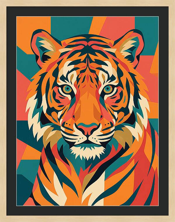 Majestic Tiger Gaze