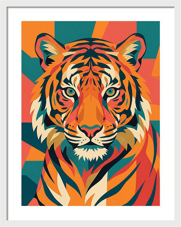 Majestic Tiger Gaze