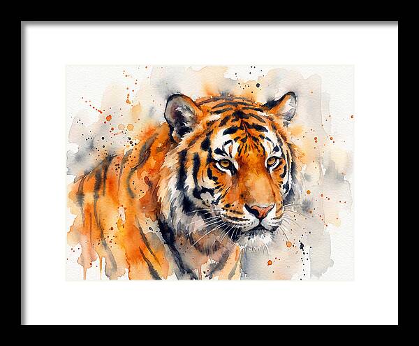 Majestic Tiger Portrait
