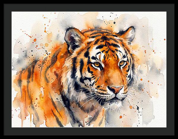Majestic Tiger Portrait