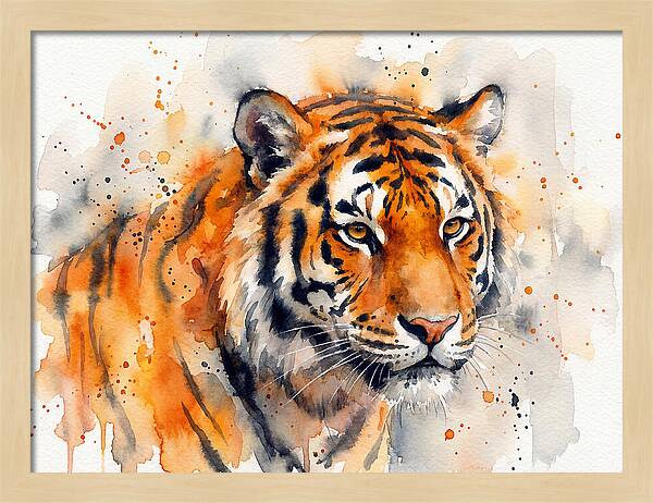 Majestic Tiger Portrait