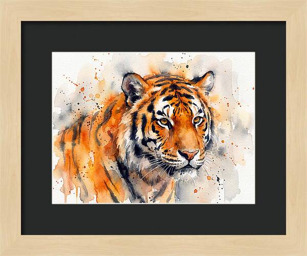 Majestic Tiger Portrait