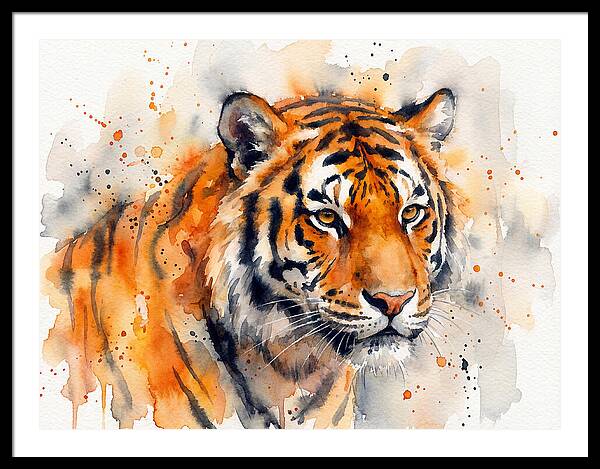 Majestic Tiger Portrait