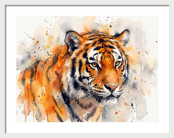 Majestic Tiger Portrait