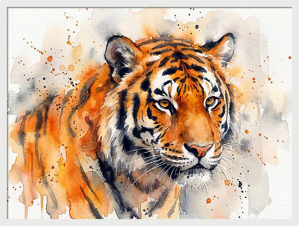 Majestic Tiger Portrait