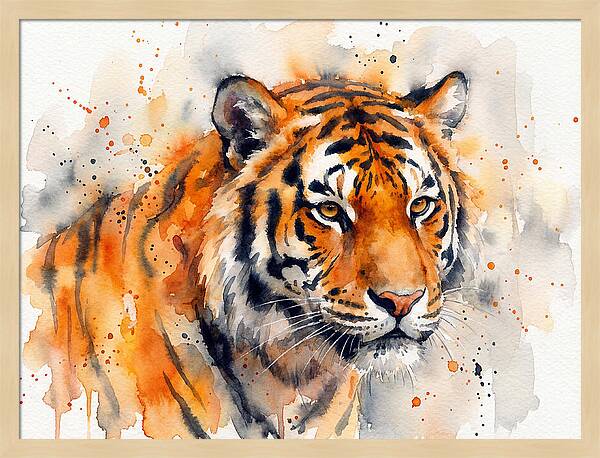Majestic Tiger Portrait