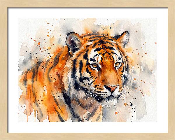 Majestic Tiger Portrait