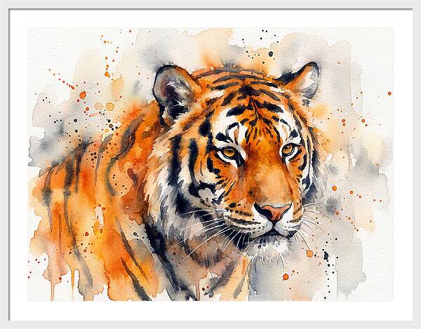 Majestic Tiger Portrait