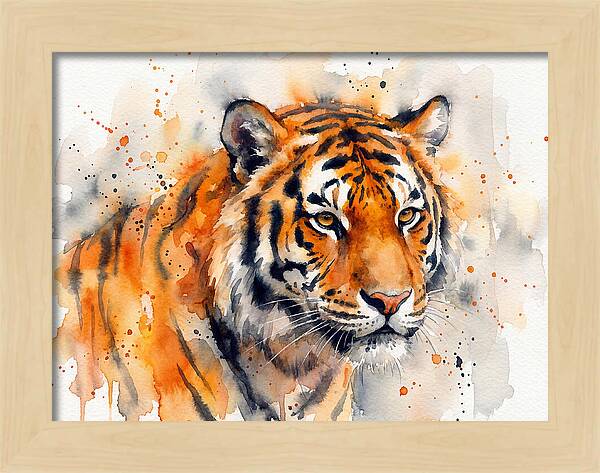 Majestic Tiger Portrait