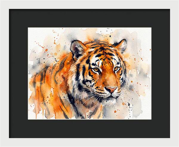 Majestic Tiger Portrait