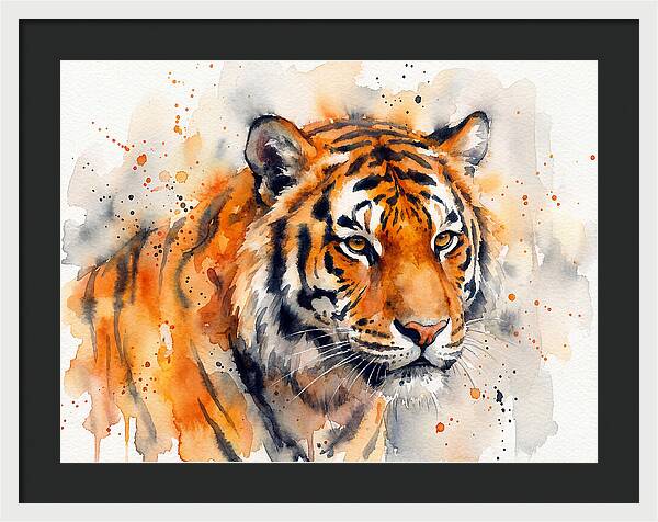Majestic Tiger Portrait