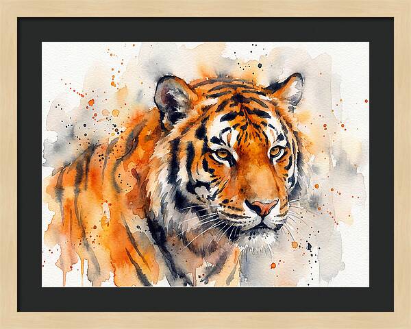 Majestic Tiger Portrait