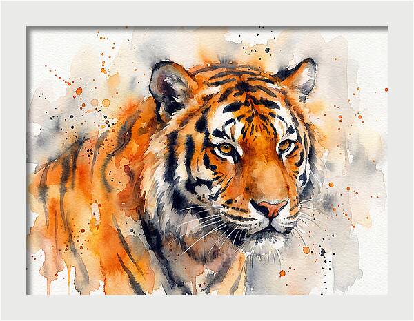 Majestic Tiger Portrait