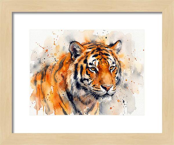 Majestic Tiger Portrait