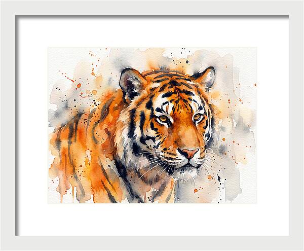 Majestic Tiger Portrait
