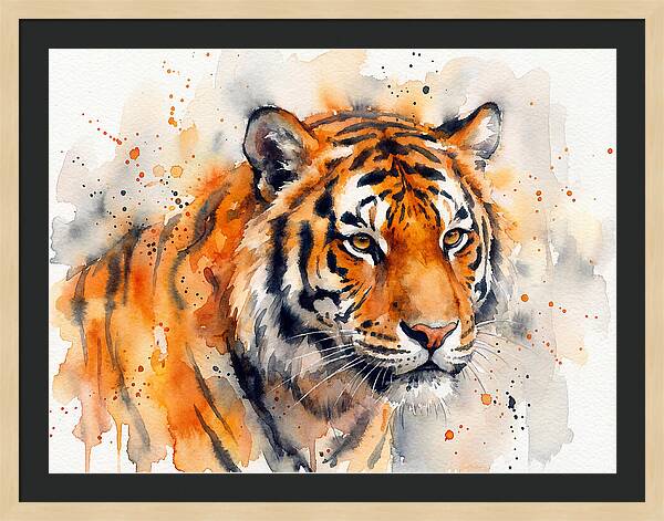 Majestic Tiger Portrait