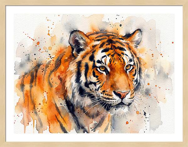 Majestic Tiger Portrait