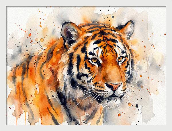 Majestic Tiger Portrait