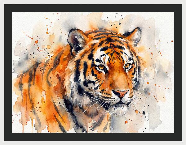 Majestic Tiger Portrait