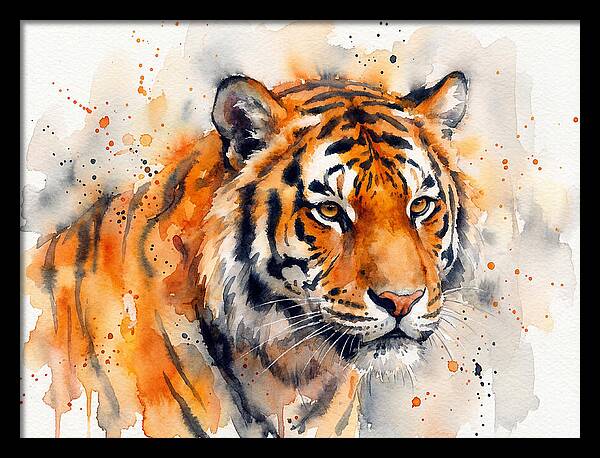 Majestic Tiger Portrait