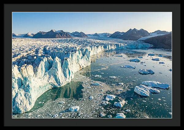 Majestic Tranquility Of Hubbard Glacier