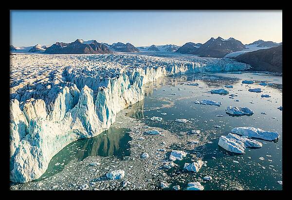 Majestic Tranquility Of Hubbard Glacier