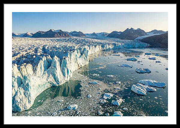 Majestic Tranquility Of Hubbard Glacier
