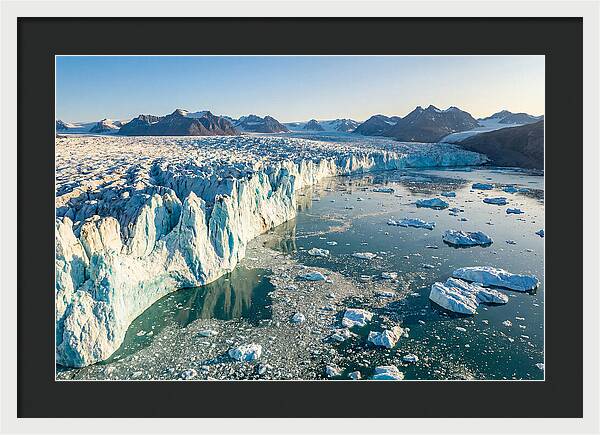 Majestic Tranquility Of Hubbard Glacier