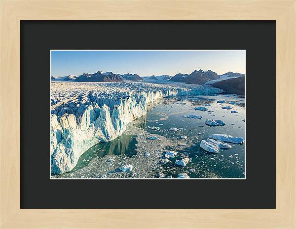Majestic Tranquility Of Hubbard Glacier