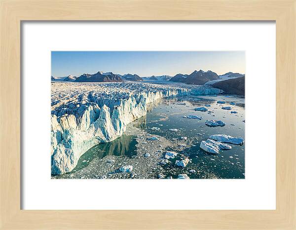 Majestic Tranquility Of Hubbard Glacier