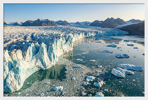 Majestic Tranquility Of Hubbard Glacier