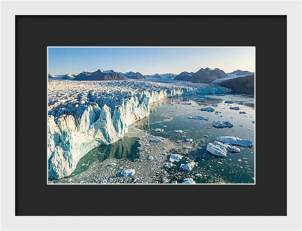 Majestic Tranquility Of Hubbard Glacier