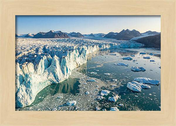 Majestic Tranquility Of Hubbard Glacier
