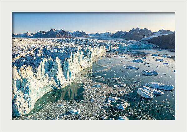 Majestic Tranquility Of Hubbard Glacier