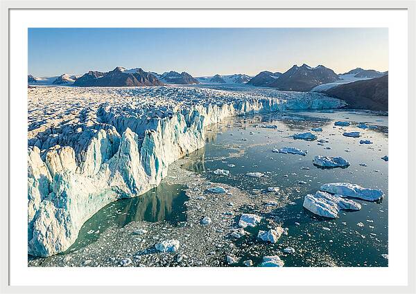 Majestic Tranquility Of Hubbard Glacier