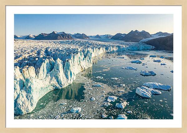Majestic Tranquility Of Hubbard Glacier
