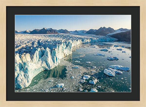 Majestic Tranquility Of Hubbard Glacier