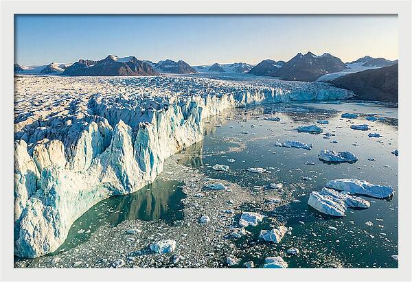 Majestic Tranquility Of Hubbard Glacier