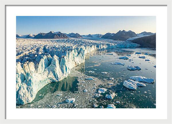 Majestic Tranquility Of Hubbard Glacier