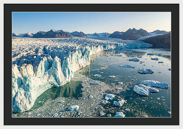 Majestic Tranquility Of Hubbard Glacier