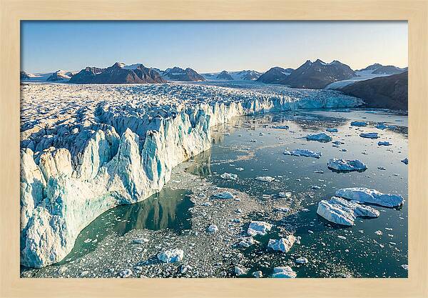 Majestic Tranquility Of Hubbard Glacier
